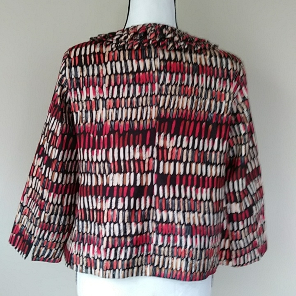 Ivy Chic Ny Double Loop Layer Neckline Cropped Li… - image 7